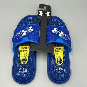 Under Armour Mercenary Slides, Water Friendly Sandals. Mens Sz 8, Wmns Sz 9.5